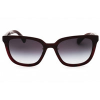 Burberry Women's Sunglasses - Check Red Acetate Rectangular Frame | 0BE4446D 41158G ,