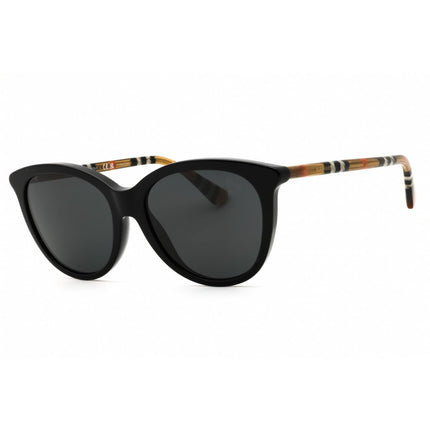 Burberry Women's Sunglasses - Black Acetate Round Full Rim Frame | 0BE4455 416187 ,