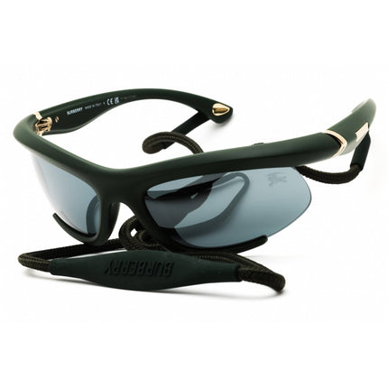 Burberry Men's Sunglasses - Rubber Green Injected Propionate Frame | 0BE4462 41556G ,