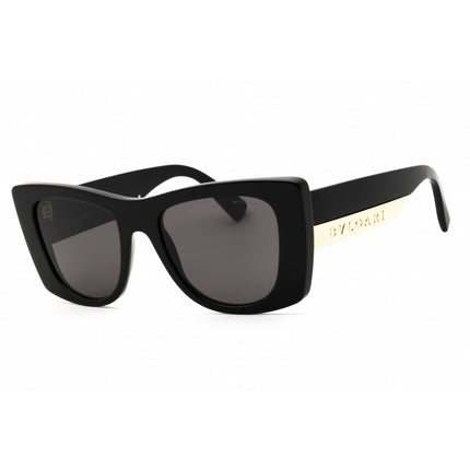 Bvlgari Women's Sunglasses - Shiny Black Acetate Frame | BV40038I BVLGARI ROMA 01A ,