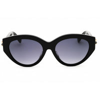 Bvlgari Women's Sunglasses - Black Acetate Cat Eye Frame | BV40046F B.ZERO1 01B ,