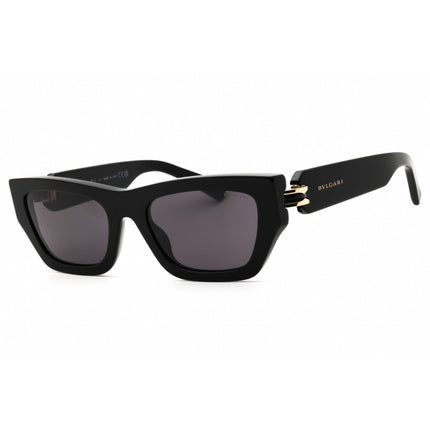 Bvlgari Women's Sunglasses - Black Acetate Cat Eye Frame | BV40047I B.ZERO1 01A ,
