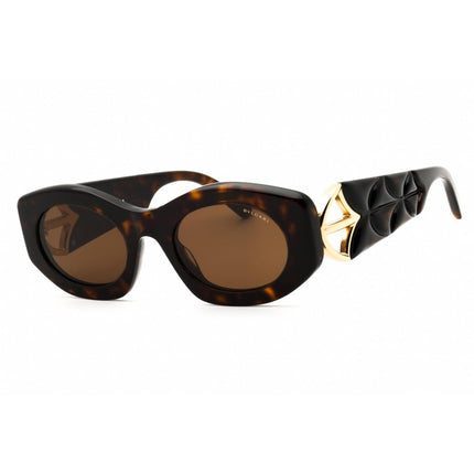 Bvlgari Women's Sunglasses - Blonde Havana Acetate Full Rim Frame | BV40049I CALLA 53E ,