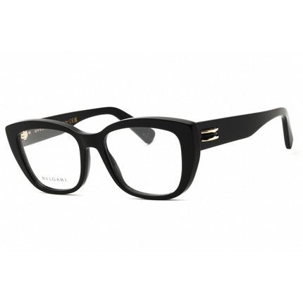 Bvlgari Women's Eyeglasses - Black Acetate Cat Eye Frame | BV50032I B.ZERO1 001 ,