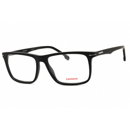 Carrera Men's Eyeglasses - Matte Black Rectangular Shape Full Rim Frame | 286 0003 00 ,