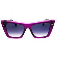 Carrera Women's Sunglasses - Violet Plastic Cat Eye Full Rim Frame | 3046/S 0B3V KM ,