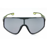 Carrera Men's Sunglasses - Grey Plastic Shield Shape Full Rim Frame | 4017/S 0XYO MT ,