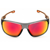 Carrera Men's Sunglasses - Grey/Orange Sport Wraparound Shape Frame | 4018/S 0M9L UZ ,