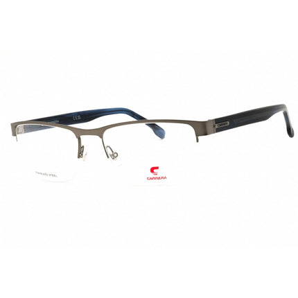 Carrera Men's Eyeglasses - Matte Ruthenium Rectangular Half Rim Frame | 8888 0R80 00 ,