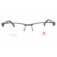 Carrera Men's Eyeglasses - Matte Ruthenium Rectangular Half Rim Frame | 8888 0R80 00 ,