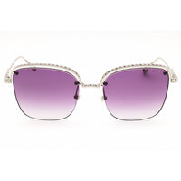 Chopard Women's Sunglasses - Shiny Palladium Metal Rectangular Frame | SCHD45S 0579 ,