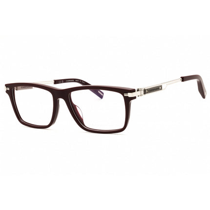 Chopard Men's Eyeglasses - Shiny Burgundy Acetate Rectangular Frame | VCH357 01CK ,
