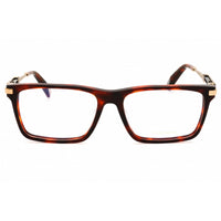 Chopard Men's Eyeglasses - Shiny Red Havana Acetate Rectangular Frame | VCH364 09AT ,