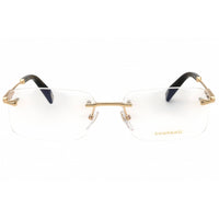 Chopard Men's Eyeglasses - Shiny Rose Gold Metal Rectangular Frame | VCHG57 0300 ,