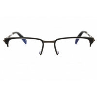 Chopard Unisex Eyeglasses - Shiny Gunmetal Metal Rectangular Frame | VCHL20V 0K56 ,