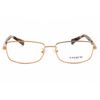 Coach Women's Eyeglasses - Shiny Rose Gold Metal Rectangular Frame | 0HC5110B 9331 ,
