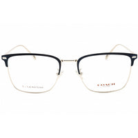 Coach Men's Eyeglasses - Blue/Silver Titanium Rectangular Frame | 0HC5149T 9001 ,