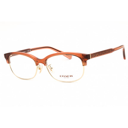 Coach Women's Eyeglasses - Brown Metal Oval Shape Full Rim Frame | 0HC6144 572653 ,