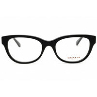 Coach Women's Eyeglasses - Black Acetate Oval Shape Full Rim Frame | 0HC6187 5002 ,