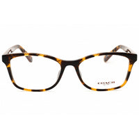 Coach Women's Eyeglasses - Tortoise Plastic Rectangular Shape Frame | 0HC6216F 5120 ,