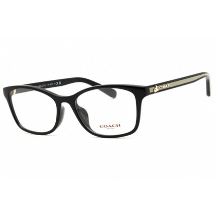 Coach Women's Eyeglasses - Black Plastic Rectangular Full Rim Frame | 0HC6216F 5002 ,