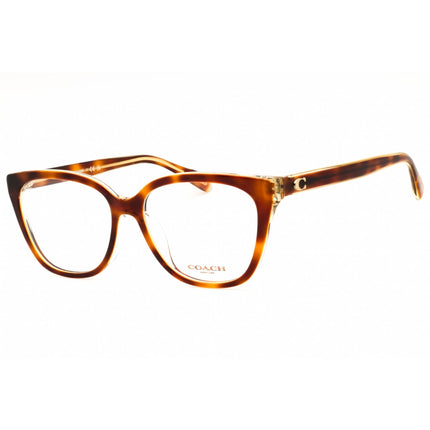 Coach Women's Eyeglasses - Dark Tortoise Plastic Rectangular Frame | 0HC6226F 5756 ,