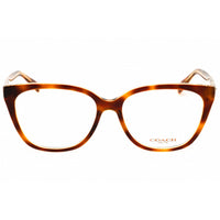 Coach Women's Eyeglasses - Dark Tortoise Plastic Rectangular Frame | 0HC6226F 5756 ,
