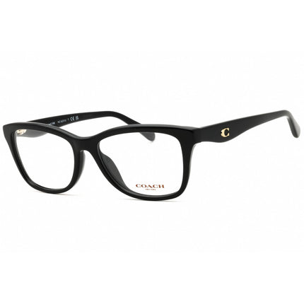 Coach Women's Eyeglasses - Black Acetate Rectangular Full Rim Frame | 0HC6231U 5002 ,