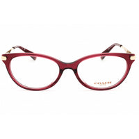 Coach Women's Eyeglasses - Burgundy Acetate Cat Eye Full Rim Frame | 0HC6245U 5824 ,