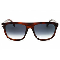 David Beckham Men's Sunglasses - Brown Horn Rectangular Frame | DB 7111/S 0EX4 9O ,