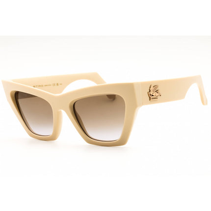 Etro Women's Sunglasses - Ivory Plastic Cat Eye Shape Full Rim Frame | 0050/S 0SZJ QR ,