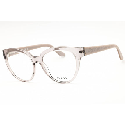 Guess Women's Eyeglasses - Grey Acetate Round Shape Full Rim Frame | GU50232 020 ,