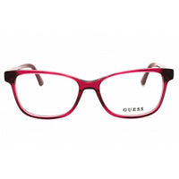 Guess Women's Eyeglasses - Pink/Brown Rectangular Shape Full Rim Frame | GU2943 074 ,