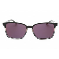 HUGO Men's Sunglasses - Black/Grey Plastic Rectangular Frame | HG 1128/S 008A AO ,