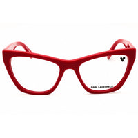 KARL LAGERFELD Women's Eyeglasses - Red Acetate Cat Eye Full Rim Frame | KL6171N 600 ,