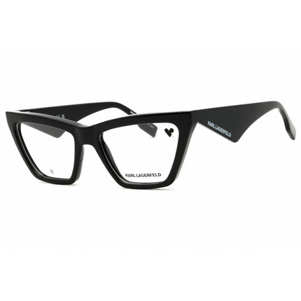 KARL LAGERFELD Women's Eyeglasses - Black Injected Propionate Frame | KL6195 001 ,