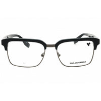 KARL LAGERFELD Men's Eyeglasses - Blue Metal Rectangular Full Rim Frame | KL6202 400 ,
