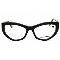 KARL LAGERFELD Women's Eyeglasses - Black Cat Eye Shape Full Rim Frame | KL6211 001 ,