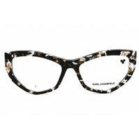 KARL LAGERFELD Women's Eyeglasses - Marble Black Acetate Full Rim Frame | KL6211 016 ,