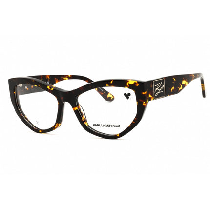 KARL LAGERFELD Women's Eyeglasses - Dark Tortoise Cat Eye Shape Frame | KL6211 242 ,