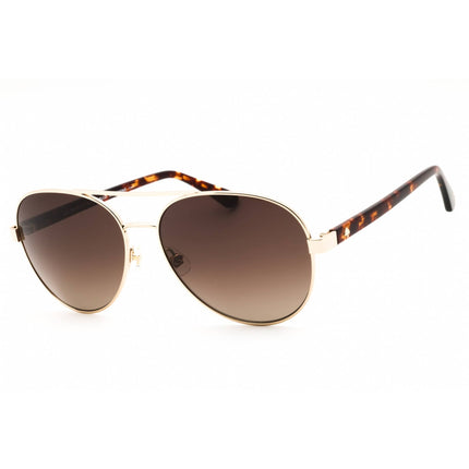 Kate Spade Women's Sunglasses - Gold Metal Aviator Full Rim Frame | AVERIE/S 0J5G HA ,