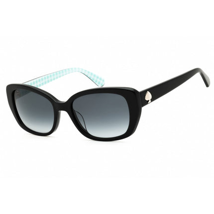 Kate Spade Women's Sunglasses - Black/Green Plastic Frame | KENZIE/G/S 07ZJ 9O ,