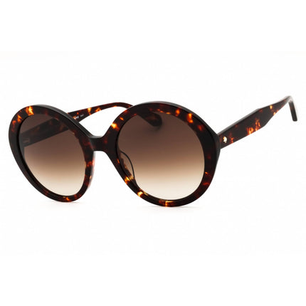 Kate Spade Women's Sunglasses - Havana Plastic Full Rim Frame | ZYA/G/S 0086 HA ,