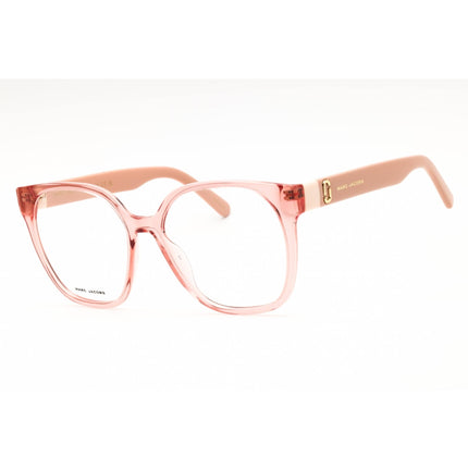 Marc Jacobs Women's Eyeglasses - Peach Plastic Rectangular Shape Frame | 726 0733 00 ,