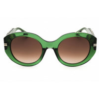 Marc Jacobs Women's Sunglasses - Green Plastic Oval Full Rim Frame | MJ 1110/S 01ED HA ,