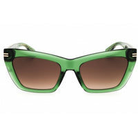 Marc Jacobs Women's Sunglasses - Green Plastic Cat Eye Shape Frame | MJ 1112/S 01ED HA ,