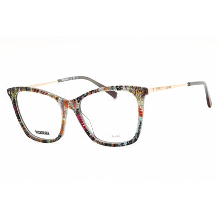 Missoni Women's Eyeglasses - Gold/Black/Orange/Green Full Rim Frame | MIS 0108 0X19 00 ,