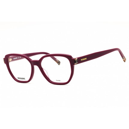 Missoni Women's Eyeglasses - Plum Plastic Round Full Rim Frame | MIS 0134 00T7 00 ,