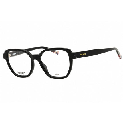 Missoni Women's Eyeglasses - Black Plastic Round Full Rim Frame | MIS 0134 0807 00 ,