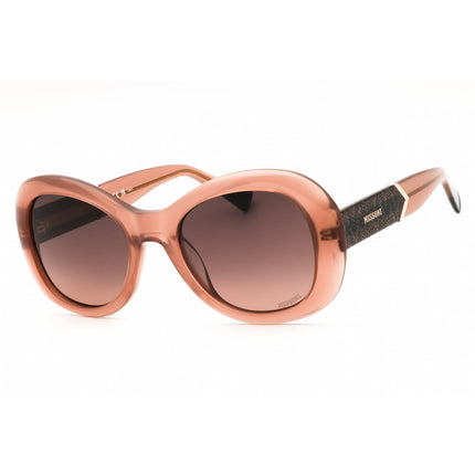 Missoni Women's Sunglasses - Nude Plastic Oversized Shape Frame | MIS 0215/G/S 0FWM 3X ,